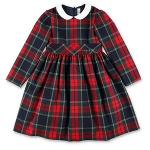 IL Gufo Tartan Checked Dress